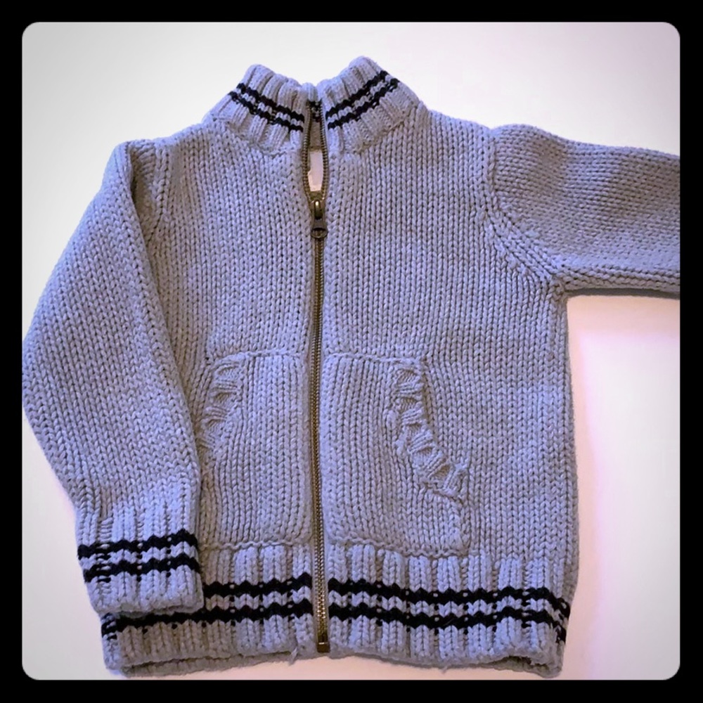 Boys zip up Sweater